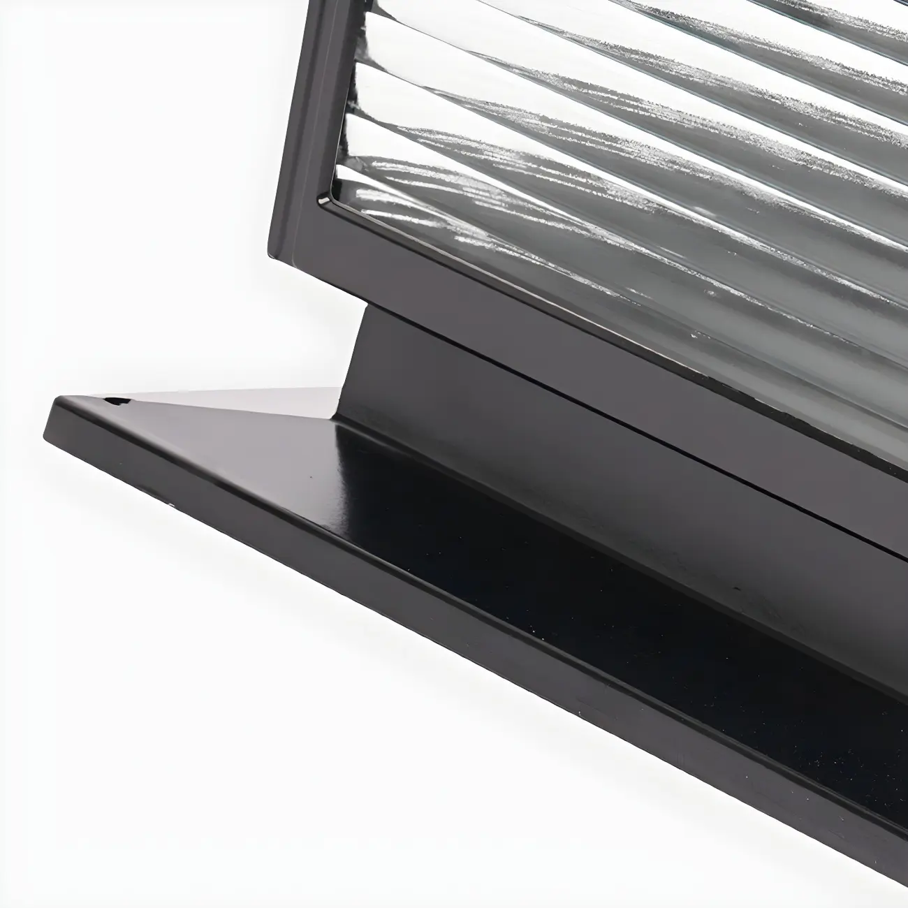 Waterproof Solar Energy Pillar Light LED Aluminum with Glass Shade for Outdoor Image - 8 | homeyfad