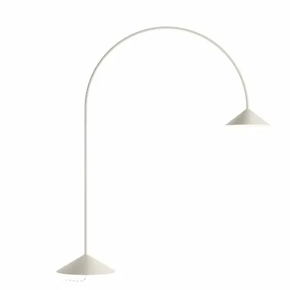 Dimmable LED Arc Floor Lamp with Remote for Living Room Image - 5