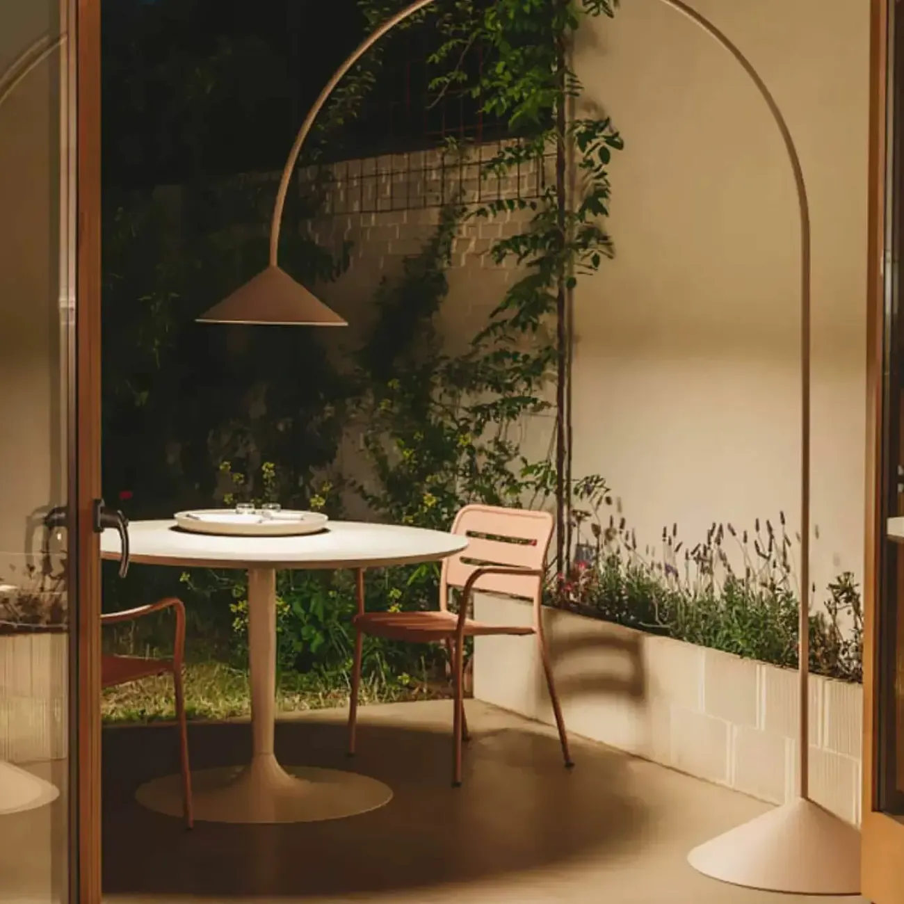 Dimmable LED Arc Floor Lamp with Remote for Living Room Image - 8