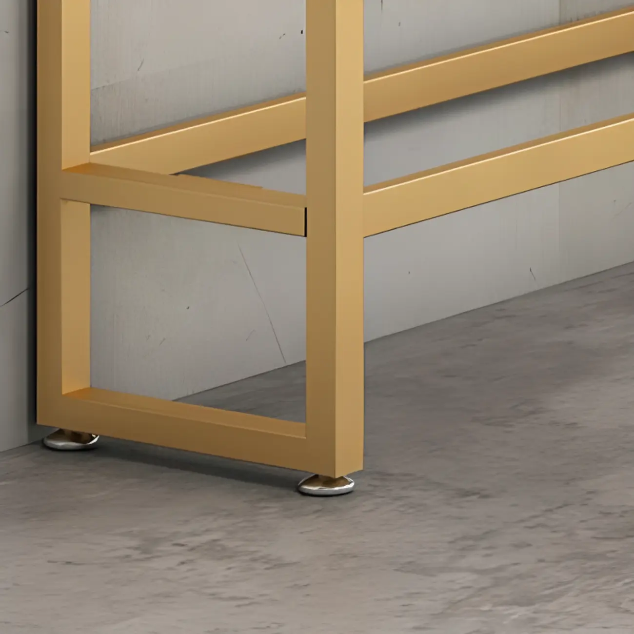 Elegant Faux Marble Bar Table Set with Upholstered Chairs Image - 7 | homeyfad