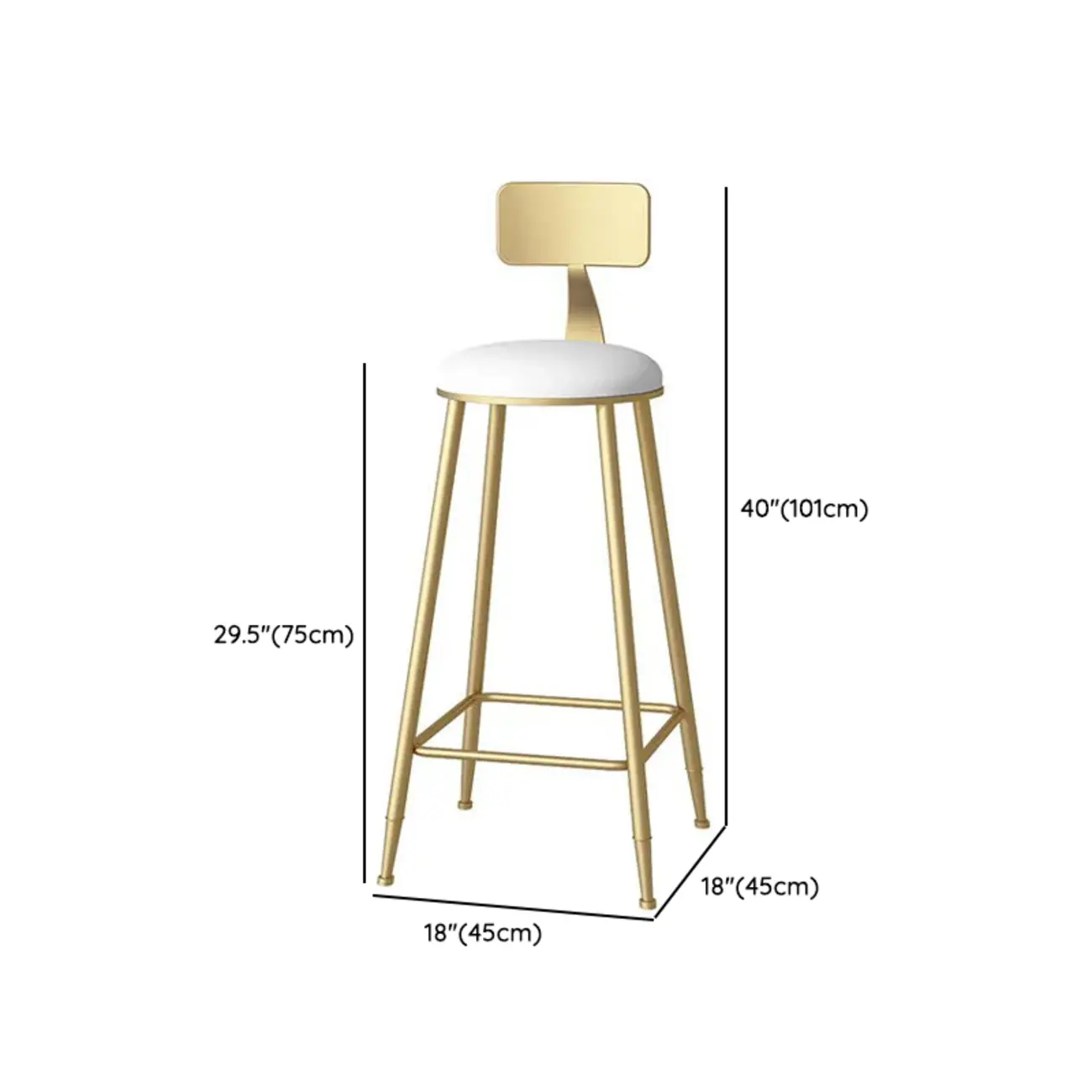 Elegant Faux Marble Bar Table Set with Upholstered Chairs Image - 15 | homeyfad