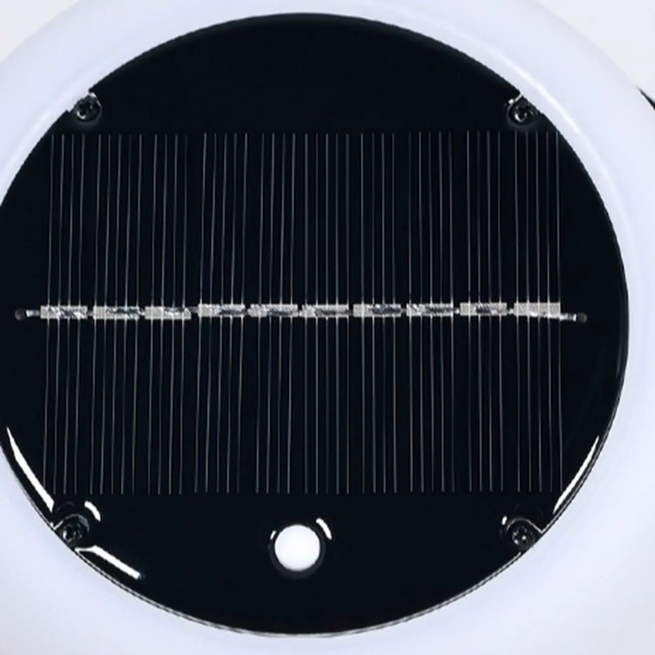 6"/5"/6.5" Solar Waterproof Black Solar Table Lamp with Resin Shade Adapted for LED Bulbs, Light Included Image - 9 | homeyfad