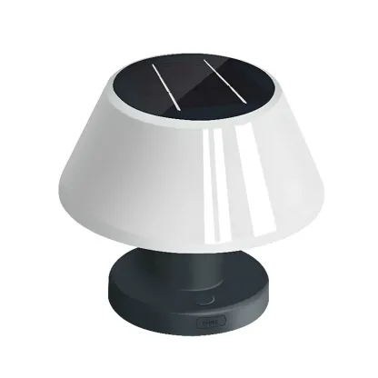 Minimalistic Innovative White Waterproof Table Lamp Image - 6