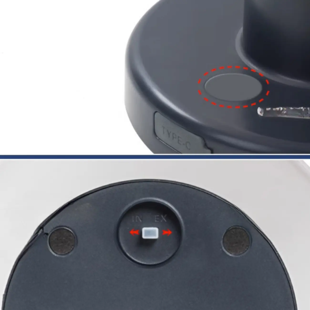 Minimalistic Innovative White Waterproof Table Lamp Image - 7 | homeyfad