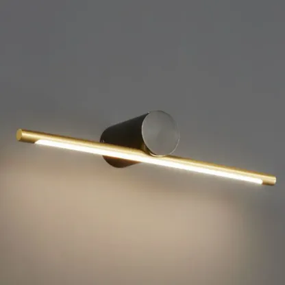 Modern Linear LED Bath Vanity Light with Dimmable Design Image - 10
