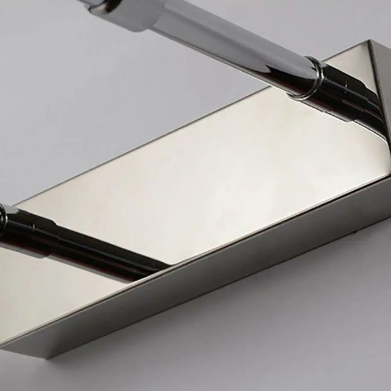 Modern Black LED Bathroom Vanity Light  with Integrated LED Image - 10 | homeyfad