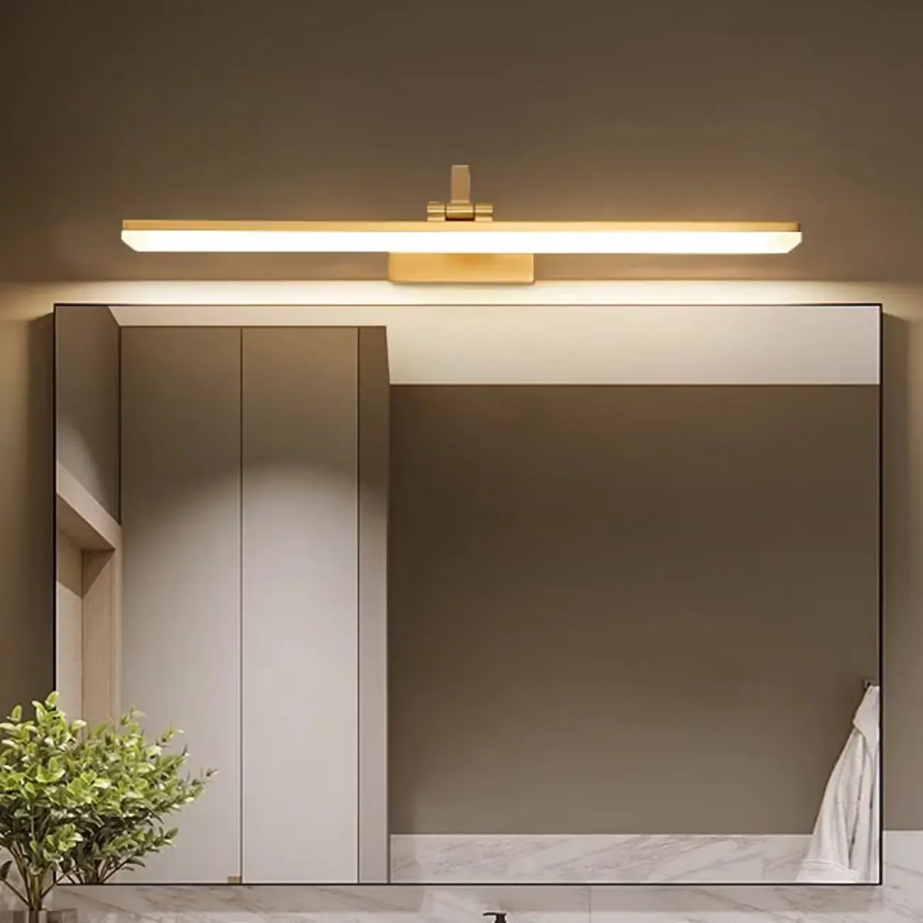 Modern LED Vanity Light Bar for Bathroom with Linear Design Image - 3
