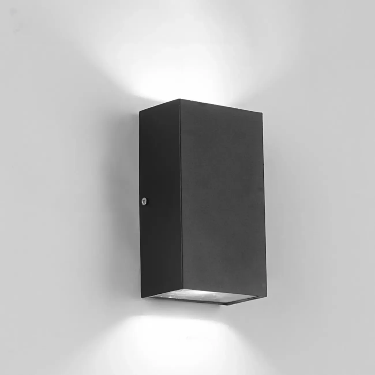 Modern Rectangular Indoor Dual Sides Light Wall Sconce  Image - 3