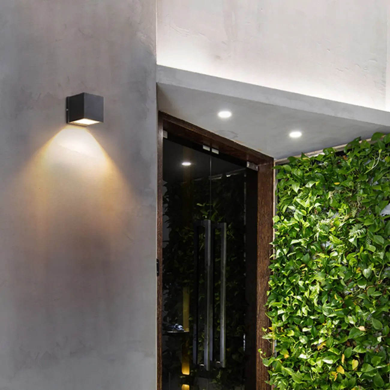 Modern Rectangular Indoor Dual Sides Light Wall Sconce  Image - 5 | homeyfad