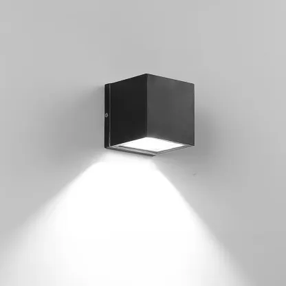 Modern Rectangular Indoor Dual Sides Light Wall Sconce  Image - 6