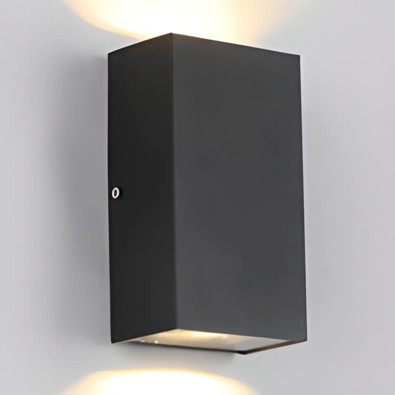 Modern Rectangular Indoor Dual Sides Light Wall Sconce Image - 12