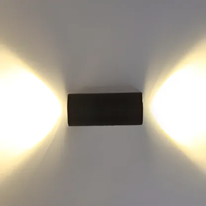 Modern Rectangular Indoor Dual Sides Light Wall Sconce  Image - 14