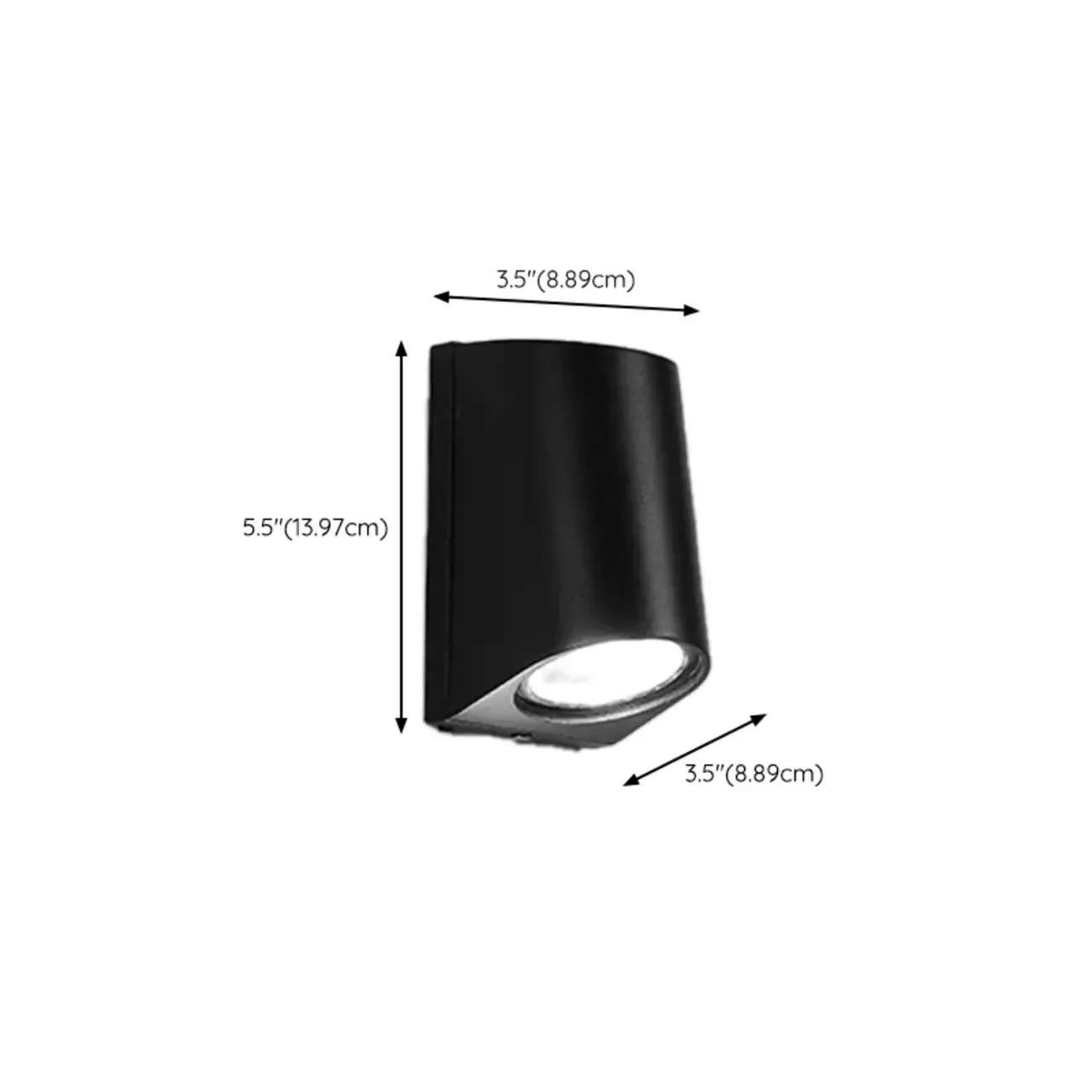 Modern Rectangular Indoor Dual Sides Light Wall Sconce  Image - 23