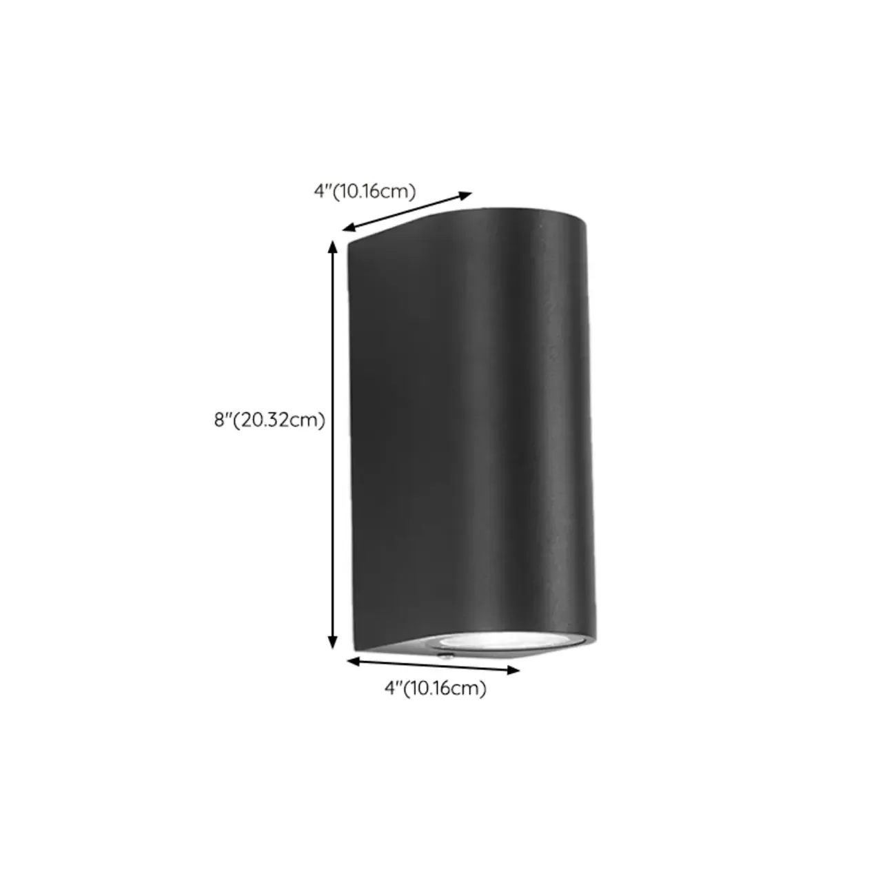 Modern Rectangular Indoor Dual Sides Light Wall Sconce Image - 27