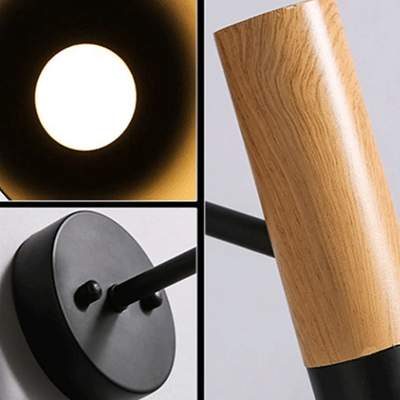 Minimalistic Black Cone Metal Wall Light  Image - 13 | homeyfad
