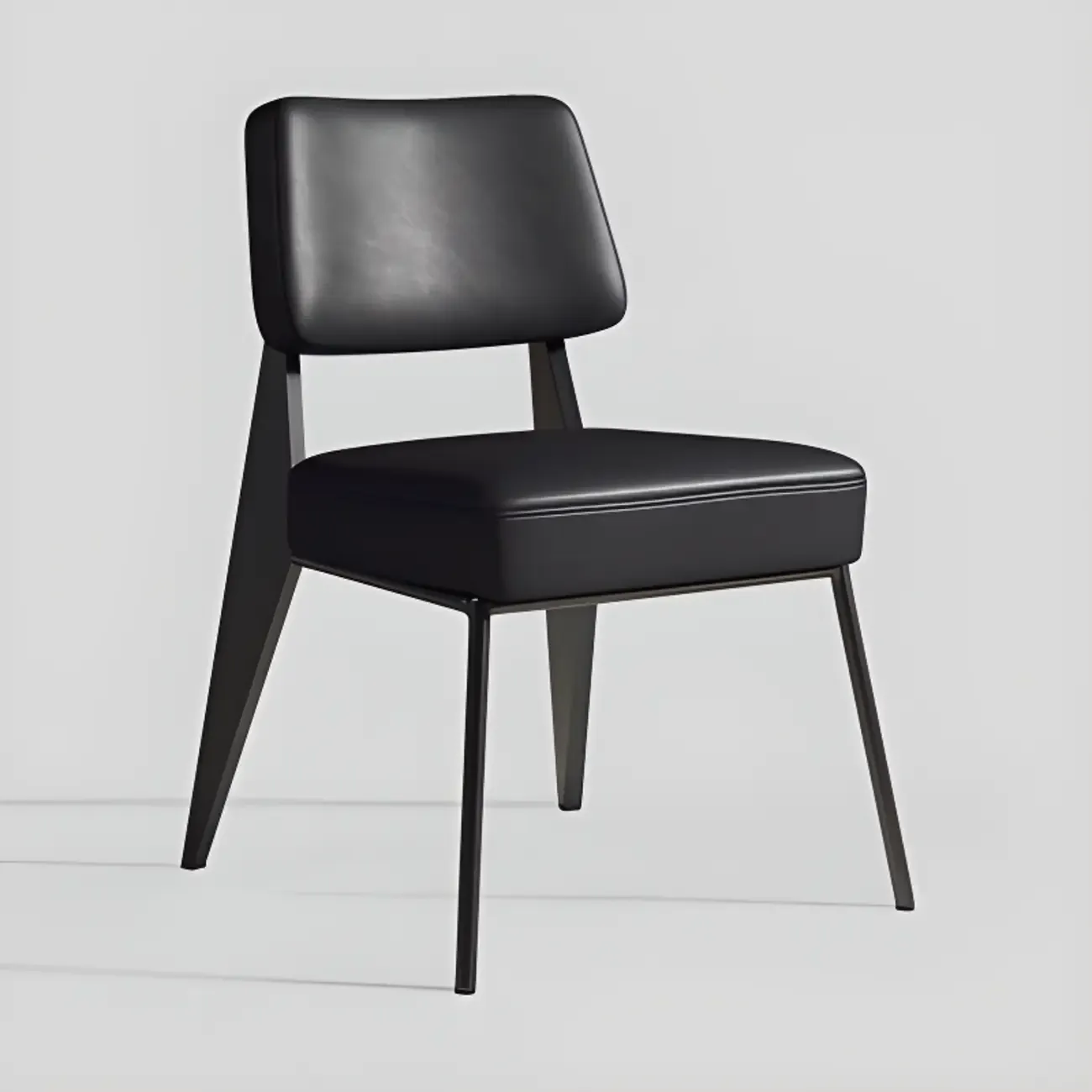 Modern Upholstered Dining Chair in Yellow with Armrest and Open Back Image - 7