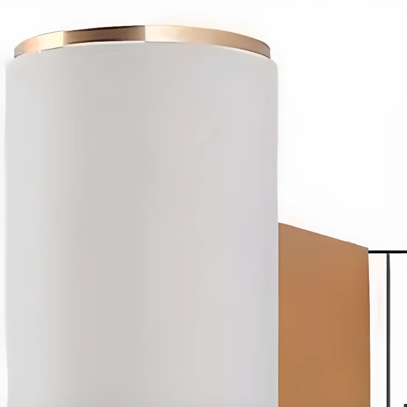 Modern Cylinder Black Double Headed Bedside Wall Light Image - 9