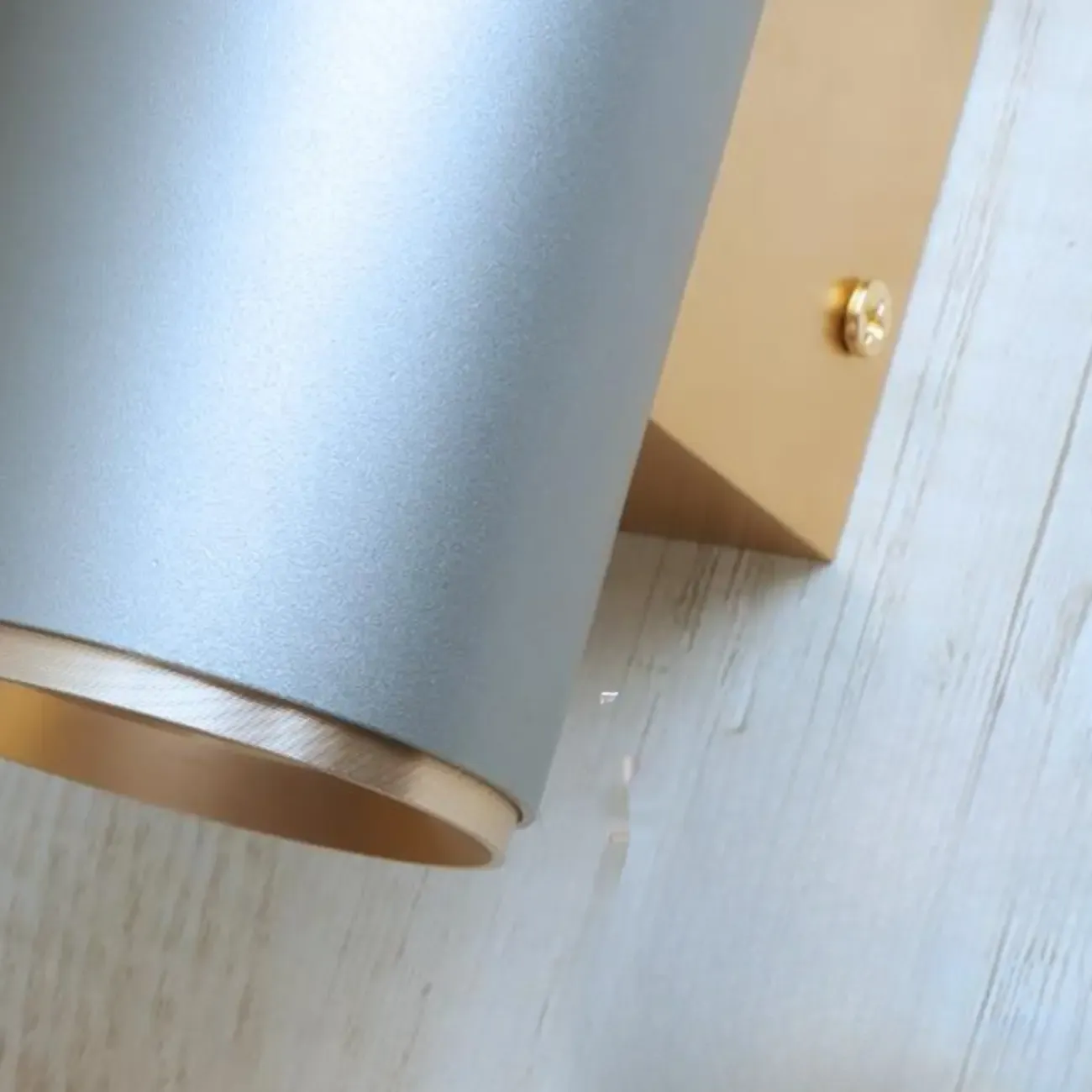 Modern Cylinder Black Double Headed Bedside Wall Light Image - 10