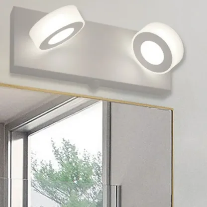 Modern LED Bathroom Vanity Light with Geometric design Image - 7