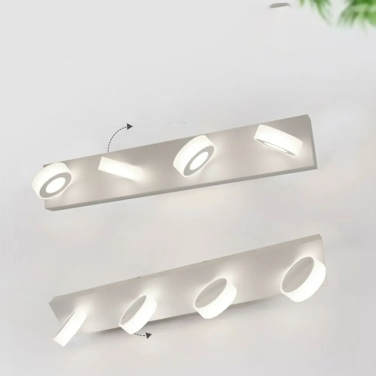 Modern LED Bathroom Vanity Light with Geometric design Image - 9