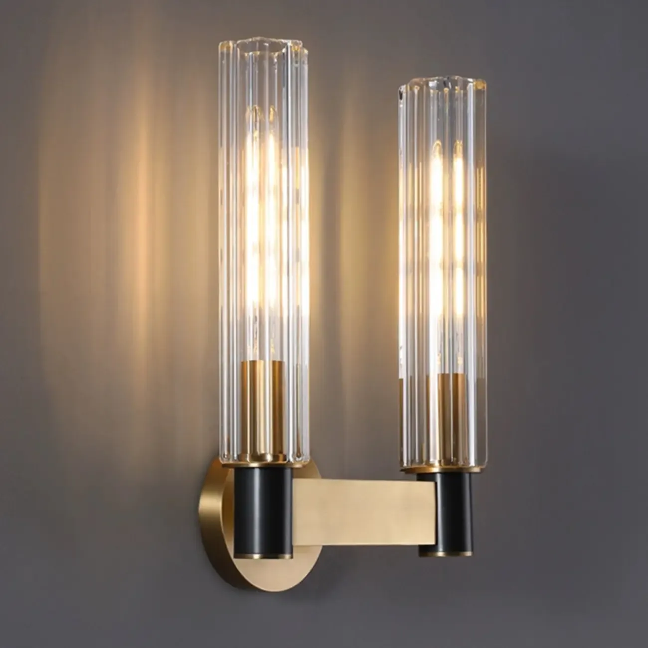 Mini Cylinder-Shaped Crystal LED Vanity Light for Bathroom Image - 8