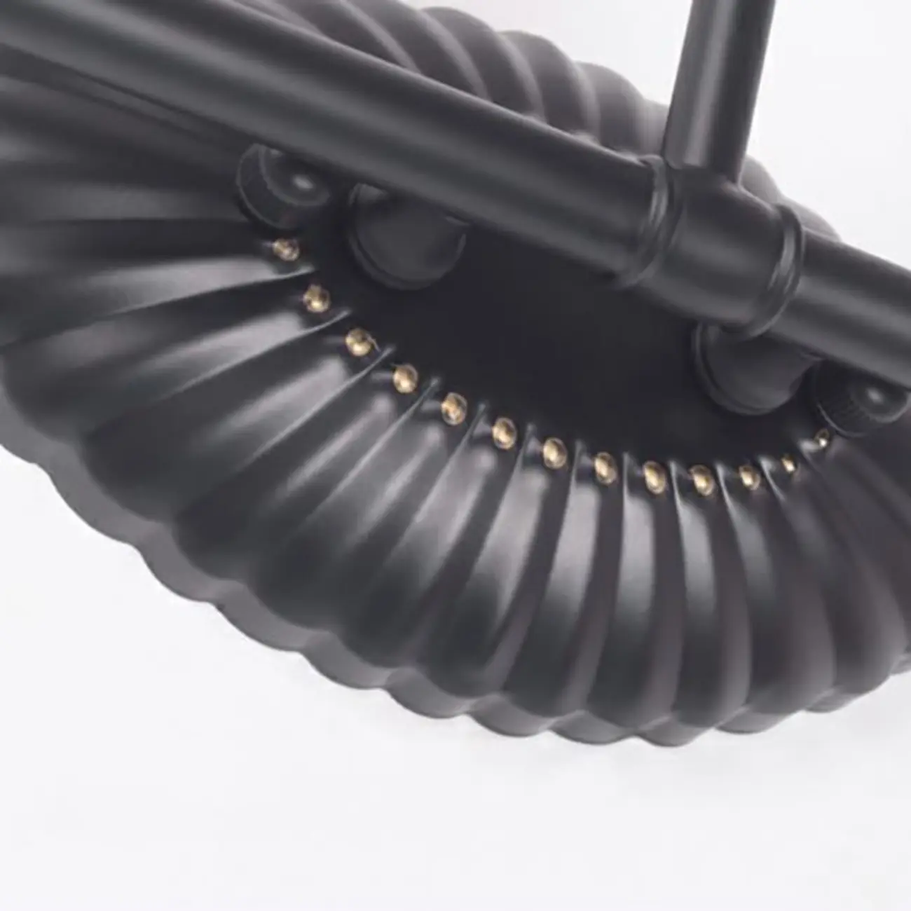 3-Light Vintage Bathroom Vanity Light with Glass Arc Shade Image - 10 | homeyfad