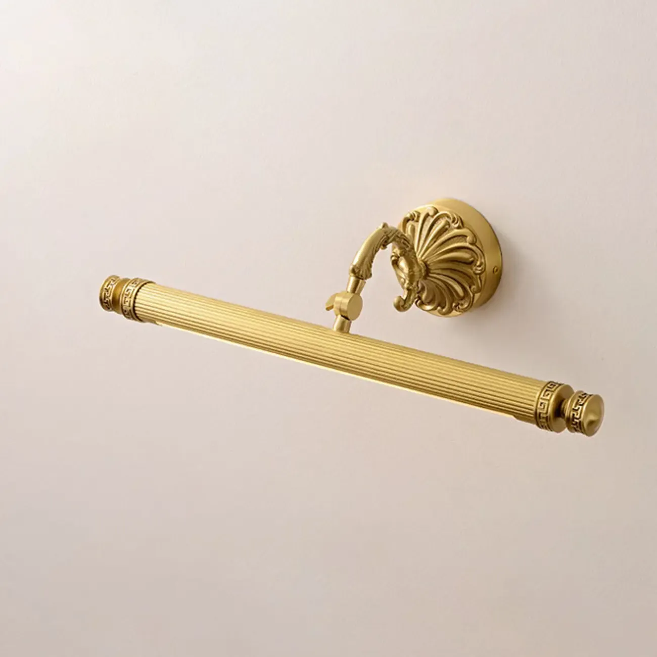 Gold Bathroom LED Wall Sconce Fixture with Warm Light Image - 8