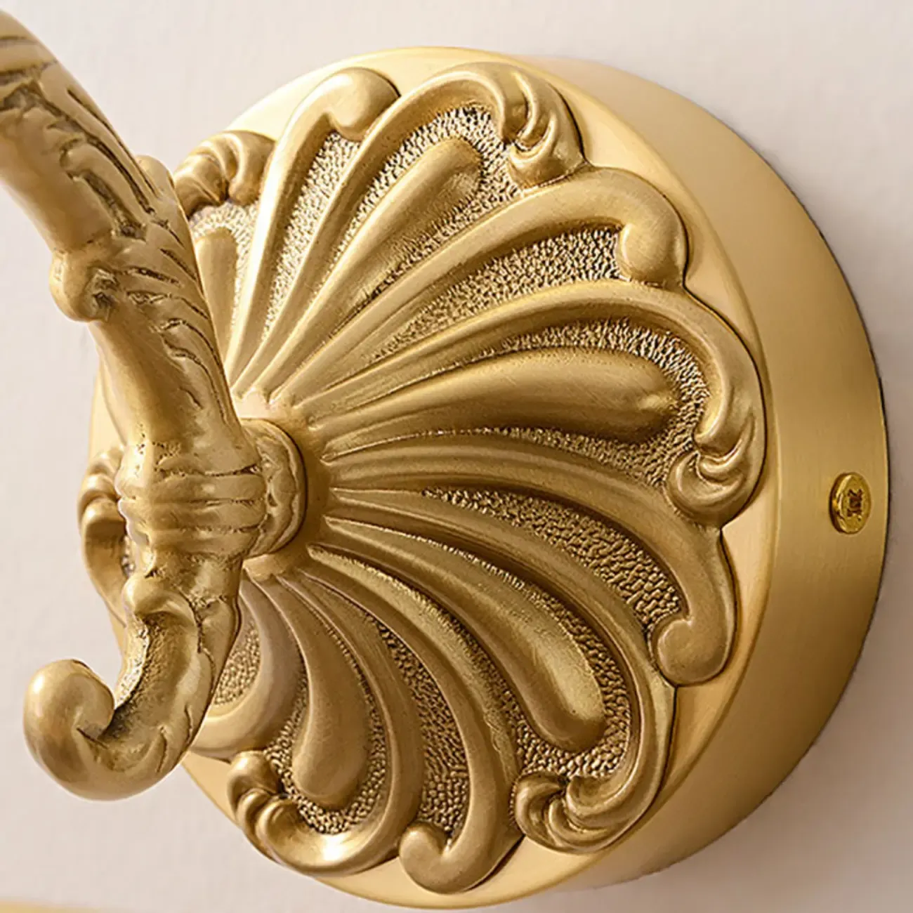 Gold Bathroom LED Wall Sconce Fixture with Warm Light Image - 11