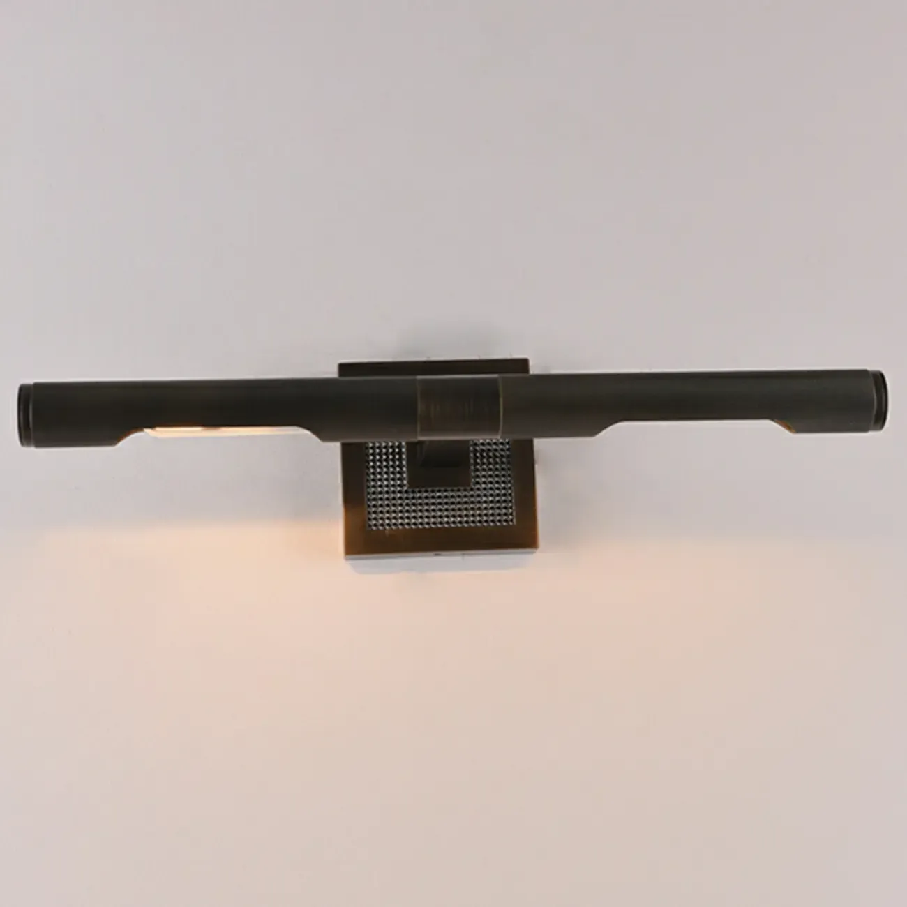 2-Light Modern Black Linear Vanity Light for Bathroom Wall Image - 1