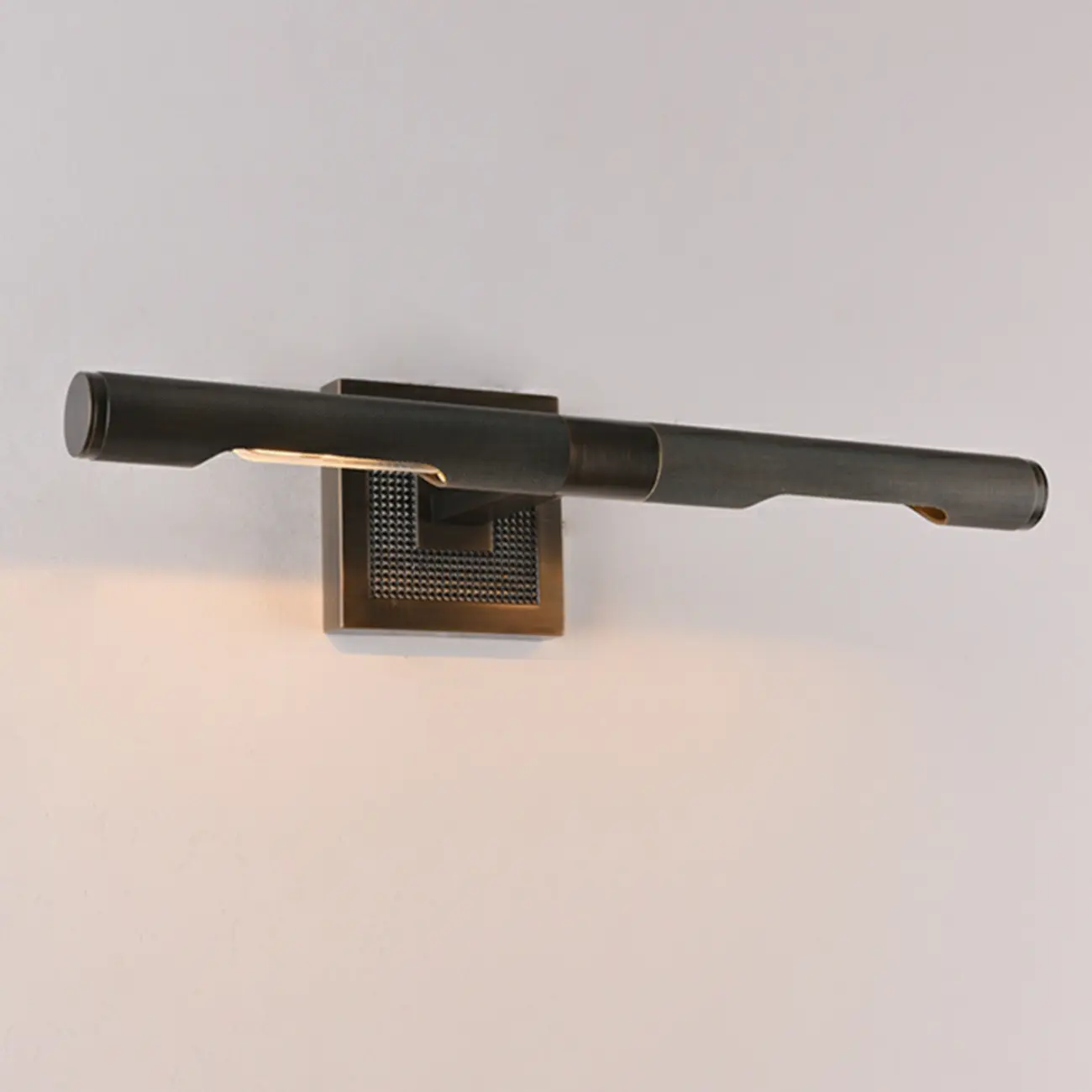 2-Light Modern Black Linear Vanity Light for Bathroom Wall Image - 2 | homeyfad