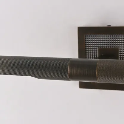 2-Light Modern Black Linear Vanity Light for Bathroom Wall Image - 7