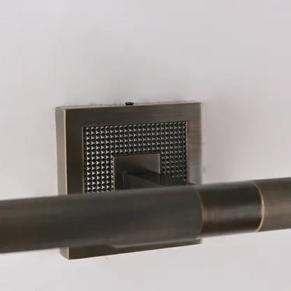 2-Light Modern Black Linear Vanity Light for Bathroom Wall Image - 8