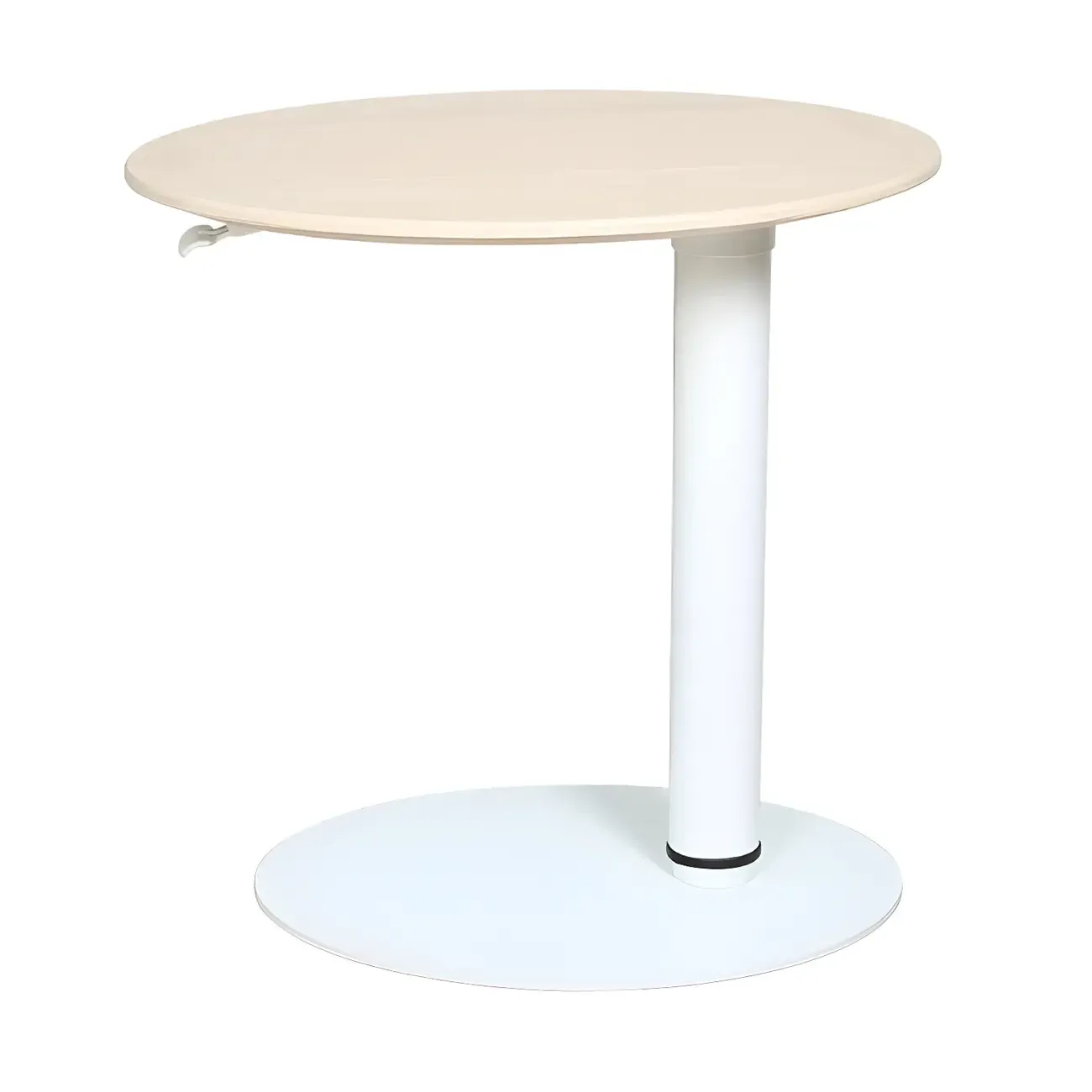 Height Adjustable Standing Oval Writing Desk Image - 11