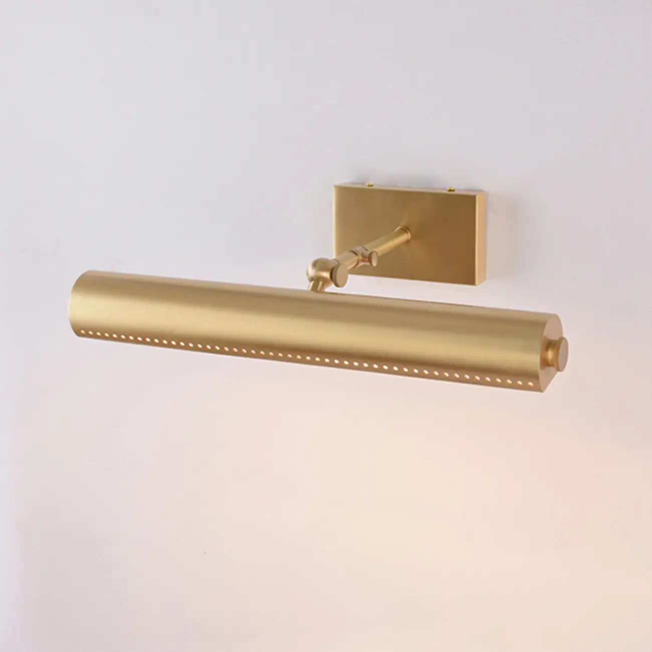 2-light Modern Straight LED Vanity Light with Copper Shade  Image - 7 | homeyfad