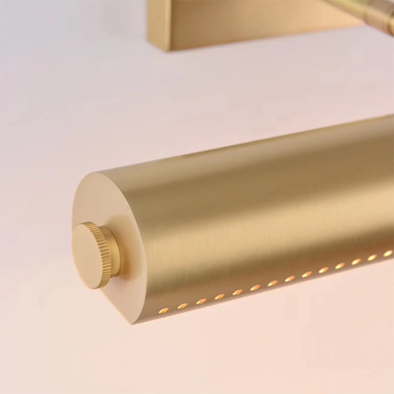 2-light Modern Straight LED Vanity Light with Copper Shade  Image - 10 | homeyfad