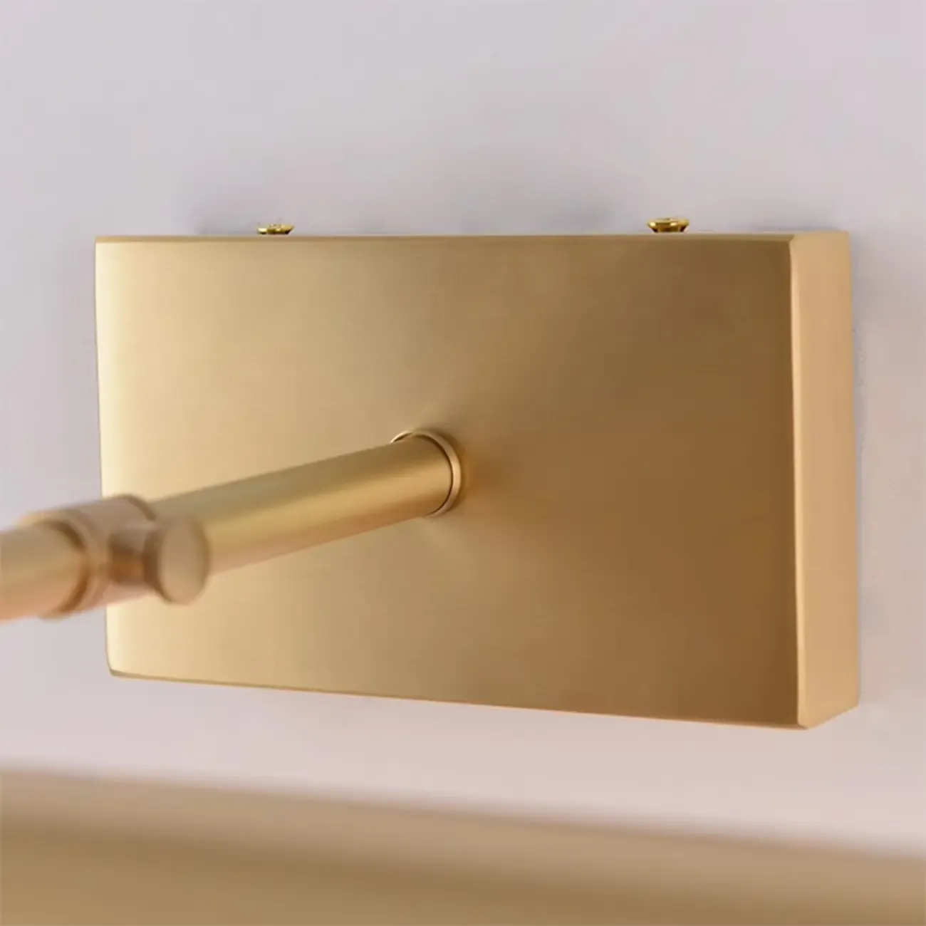 2-light Modern Straight LED Vanity Light with Copper Shade  Image - 11