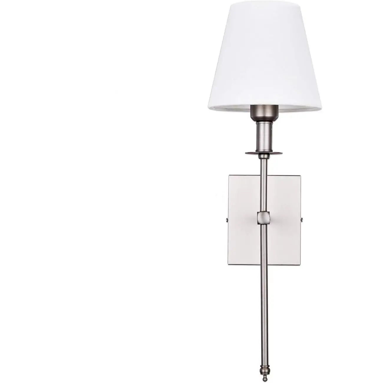 Modern Fabric LED Bath Vanity Light with Wall Mount Design Image - 7 | homeyfad