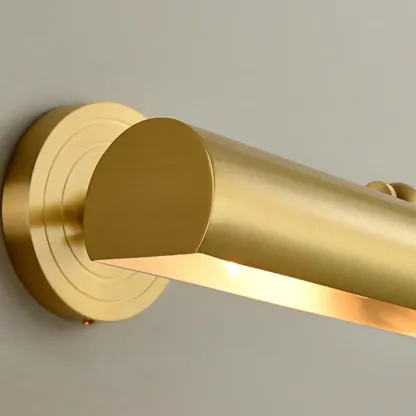 Modern 2-light Copper Bath Vanity Light with Vintage Design Image - 15