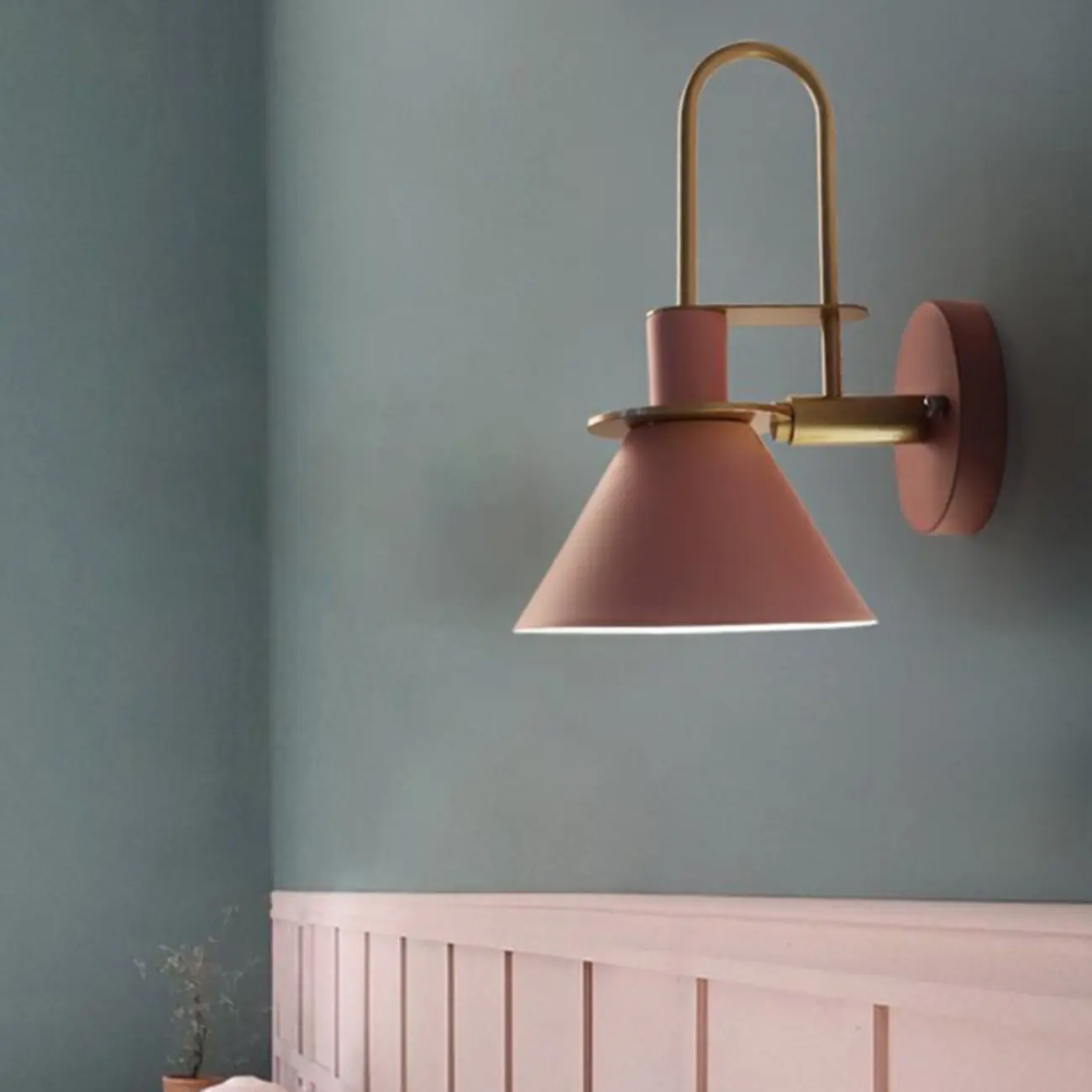 Modern Cone Metal Wall-Mounted Vanity Light for Living Room Image - 4 | homeyfad