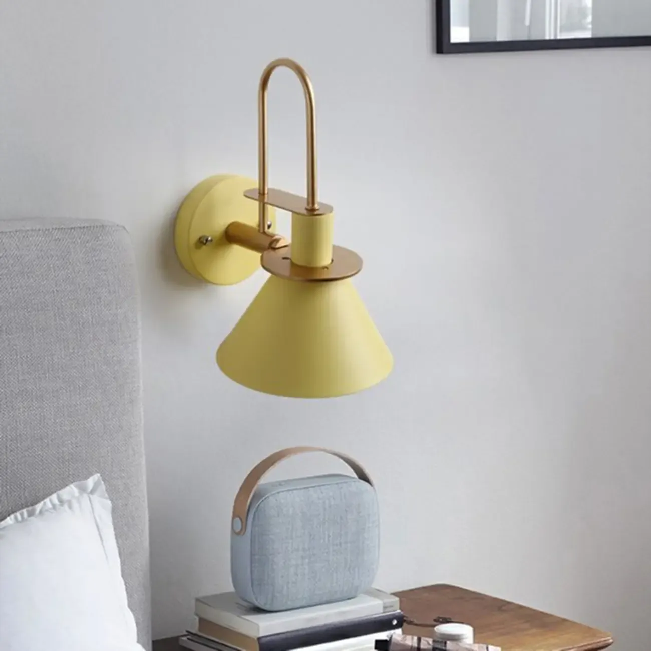 Modern Cone Metal Wall-Mounted Vanity Light for Living Room Image - 6
