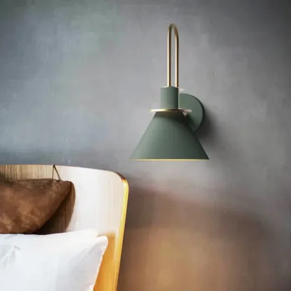 Modern Cone Metal Wall-Mounted Vanity Light for Living Room Image - 8