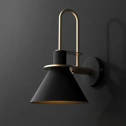 Modern Cone Metal Wall-Mounted Vanity Light for Living Room Image - 10