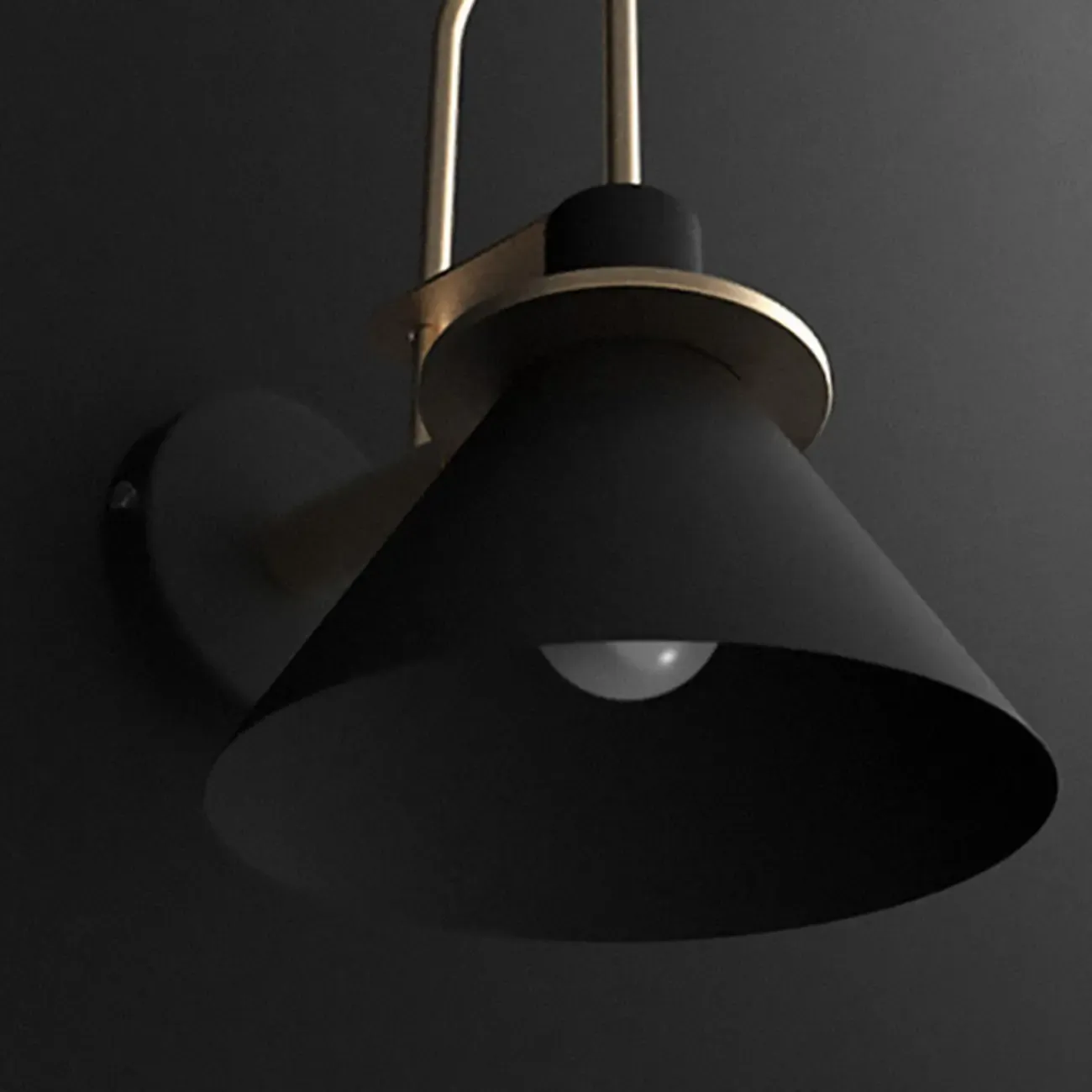 Modern Cone Metal Wall-Mounted Vanity Light for Living Room Image - 12
