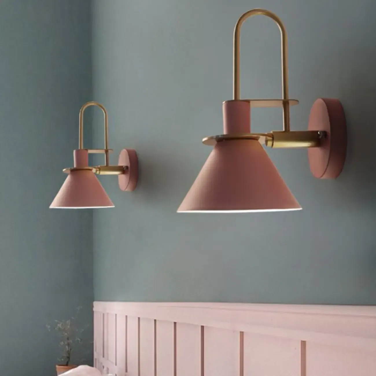 Modern Cone Metal Wall-Mounted Vanity Light for Living Room Image - 16