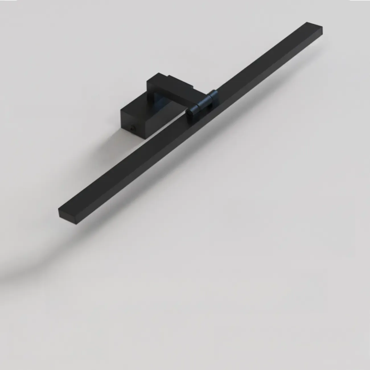 Modern White LED Vanity Light Bar for Bathroom Above Mirror Image - 2