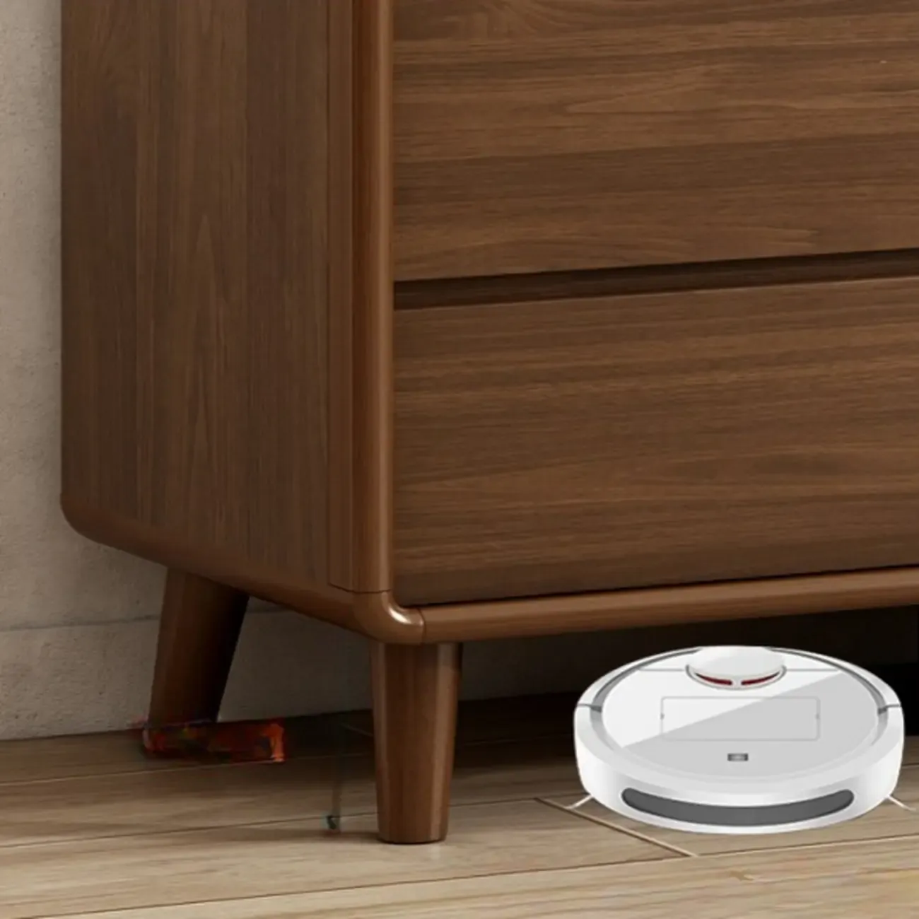 Modish Accent Cabinet for Living Room with Multiple Drawers Image - 15