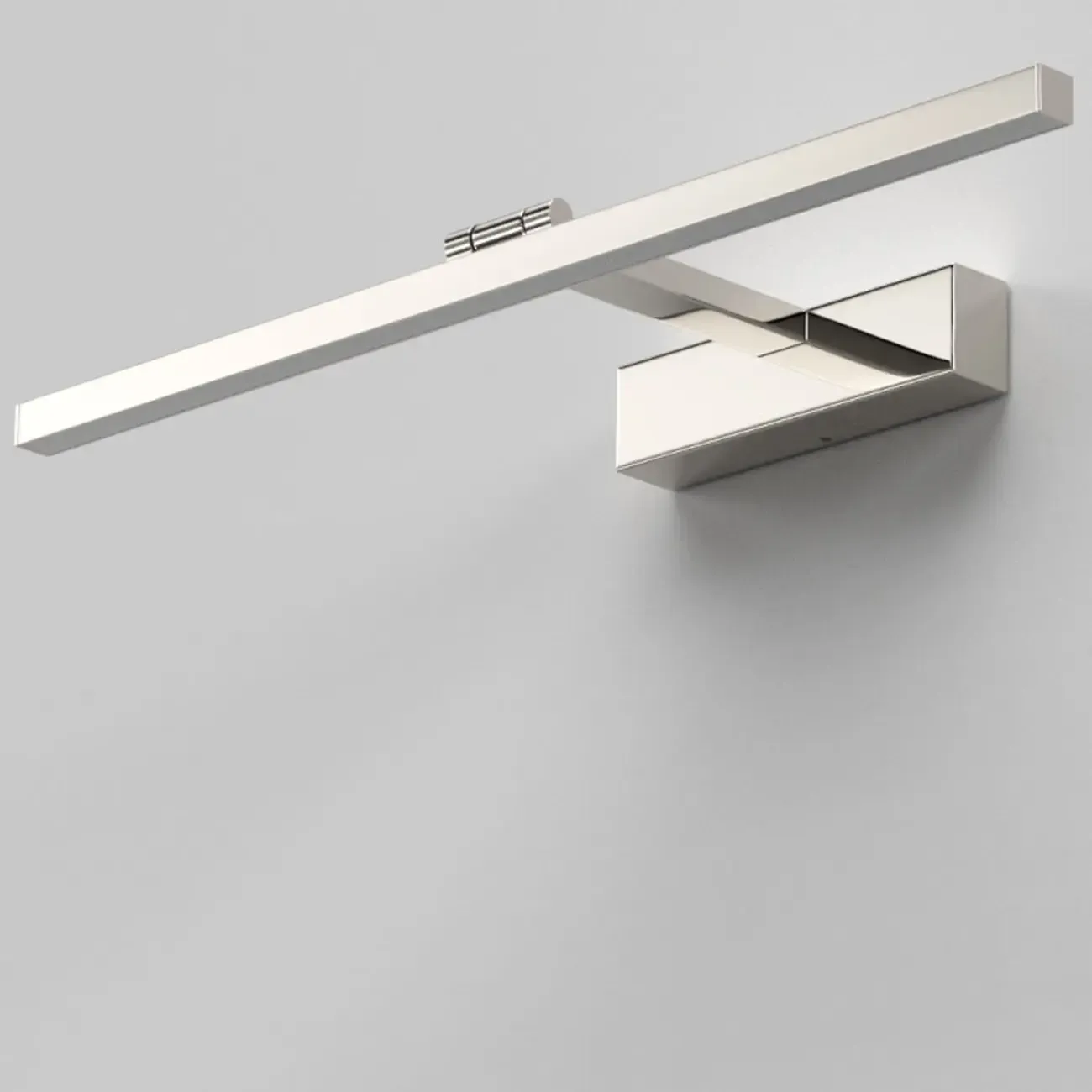 White Linear LED Wall-Mounted Vanity Light with Modern Style Image - 6