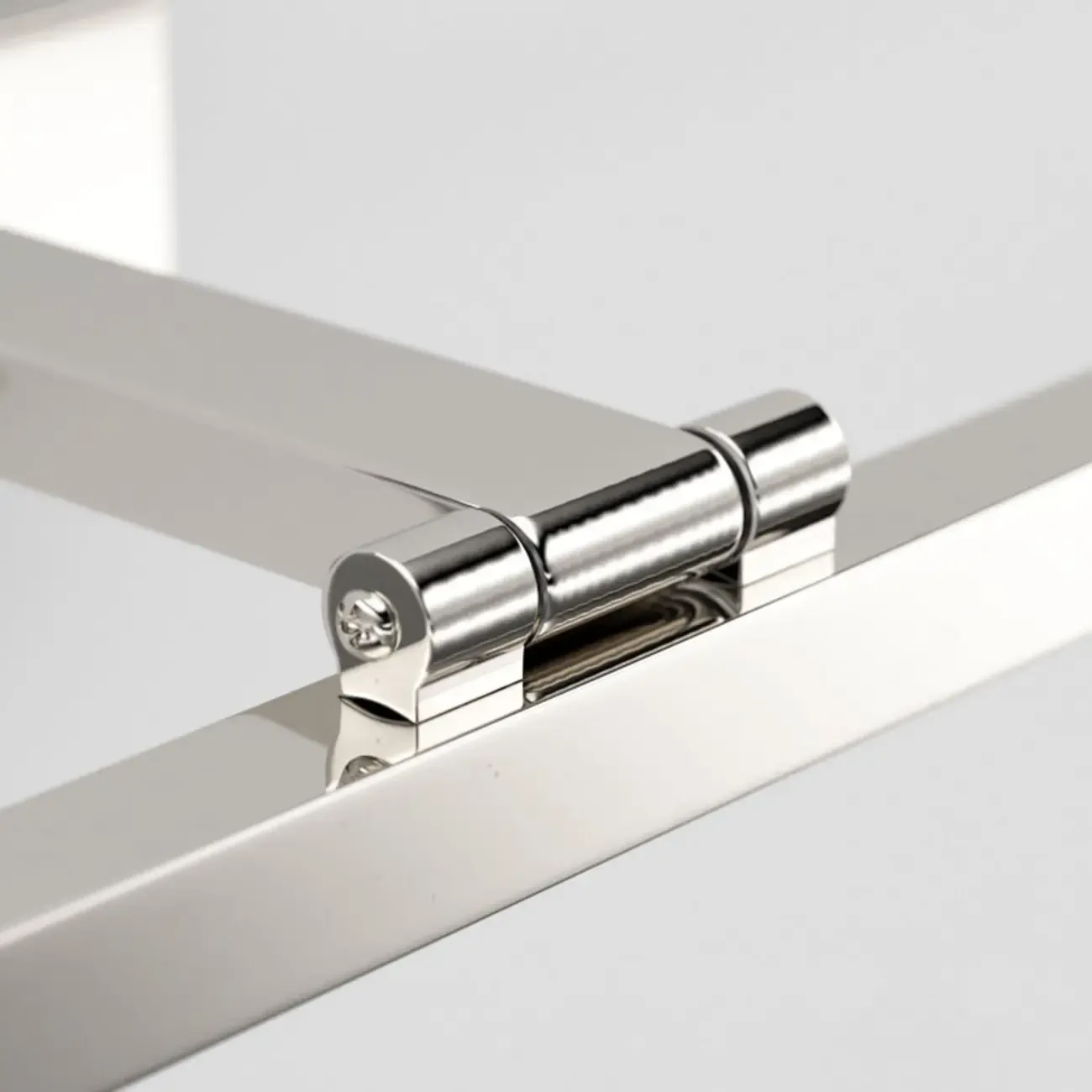 White Linear LED Wall-Mounted Vanity Light with Modern Style Image - 10