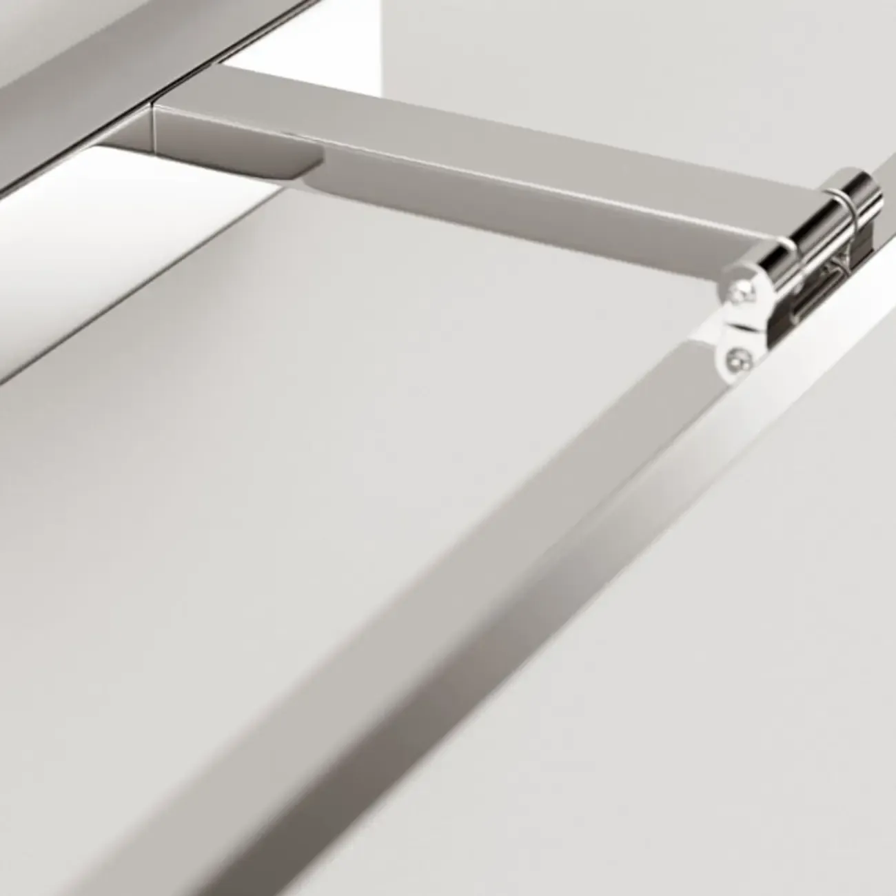 White Linear LED Wall-Mounted Vanity Light with Modern Style Image - 11