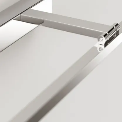 White Linear LED Wall-Mounted Vanity Light with Modern Style  Image - 11